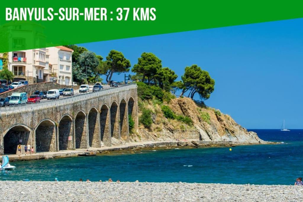 Le Carrousel - Apt Vue Mer - Plage A 10 M - Clim - Wifi Canet-en-Roussillon Eksteriør billede